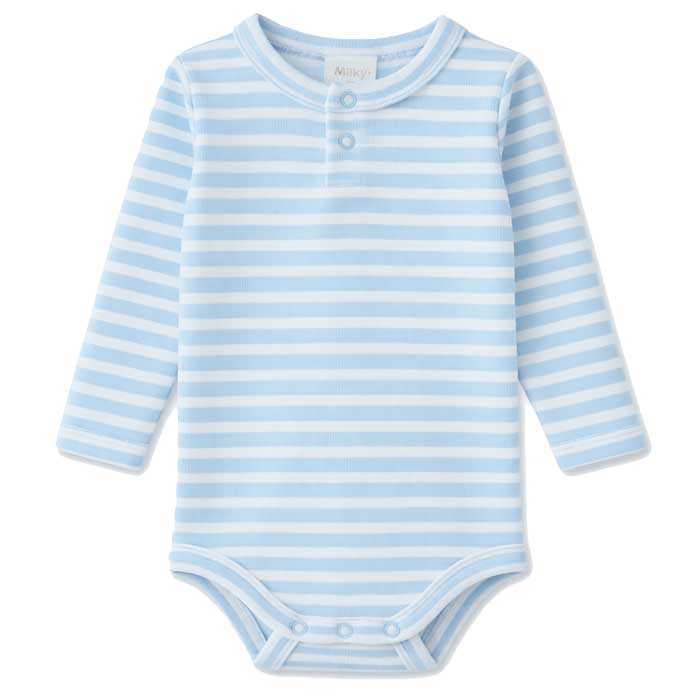 Milky Mist Stripe Bubbysuit
